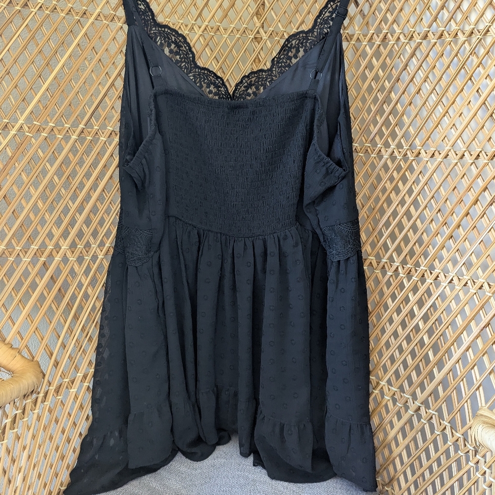 Torrid Clip Dot Babydoll Cami - Picture 4 of 4